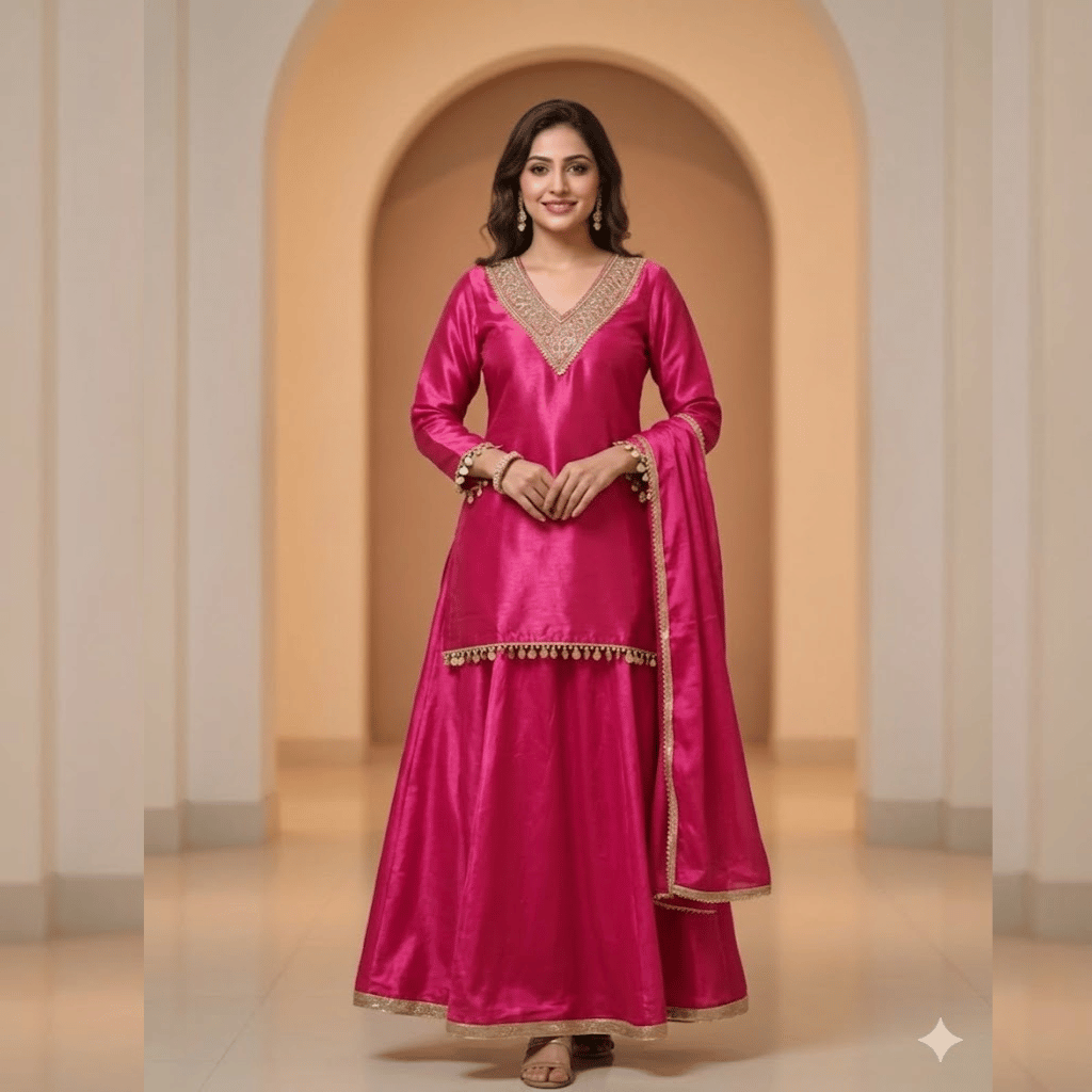 Salwar Suit Pink Elegance Set