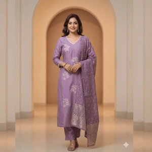 Salwar Suit  Lavender Charm Set