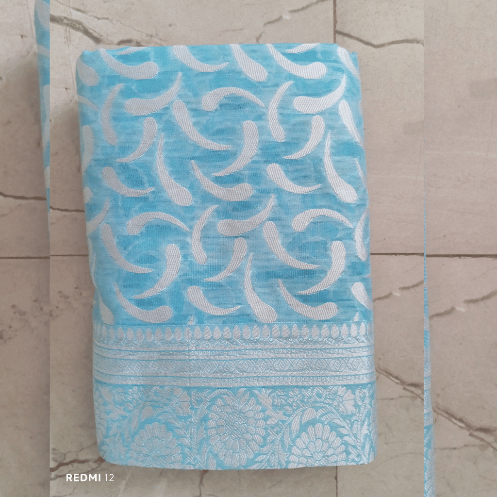 Sky Blue Saree