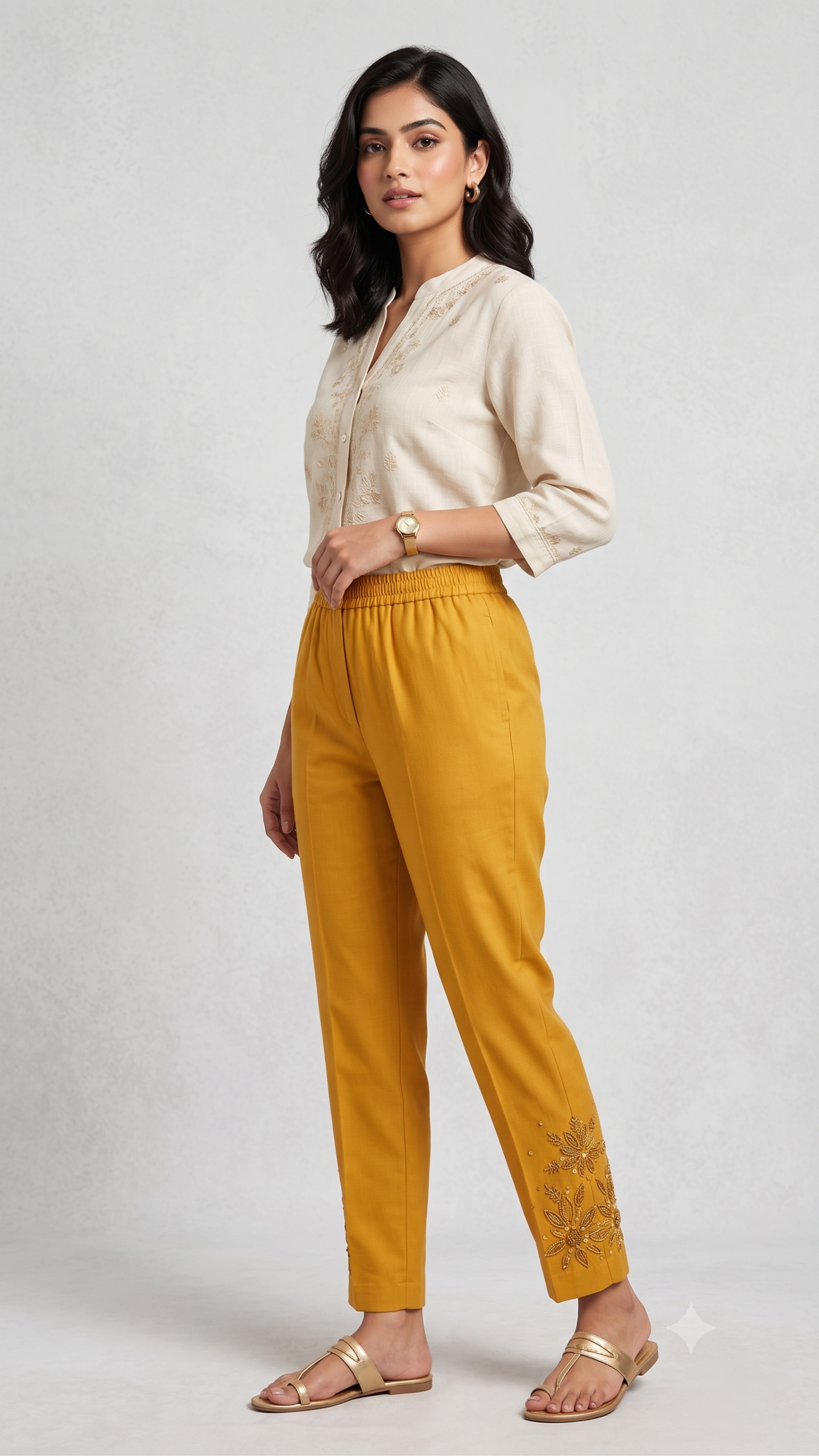 Cotton Trouser