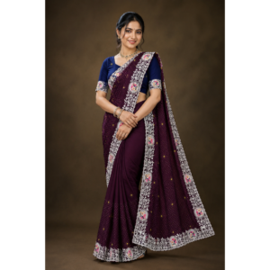Digital Butta Saree