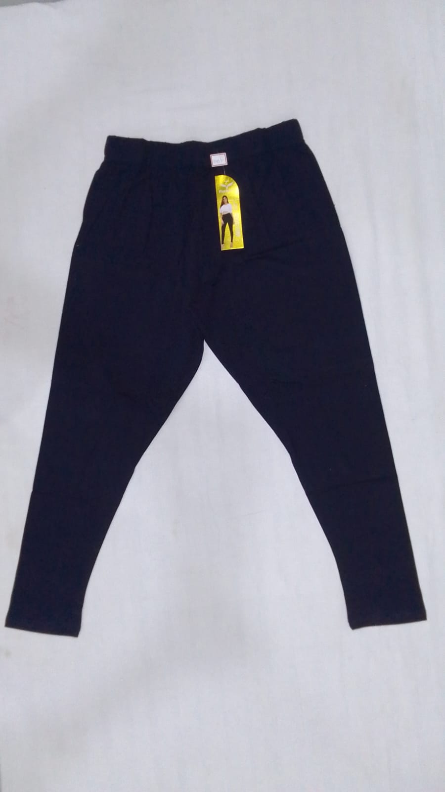 Length Cotton Stretch Pants - Image 2