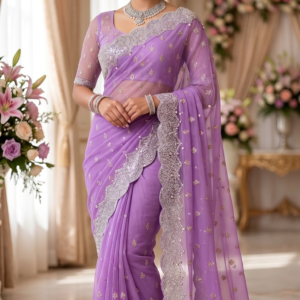 Organza Saree