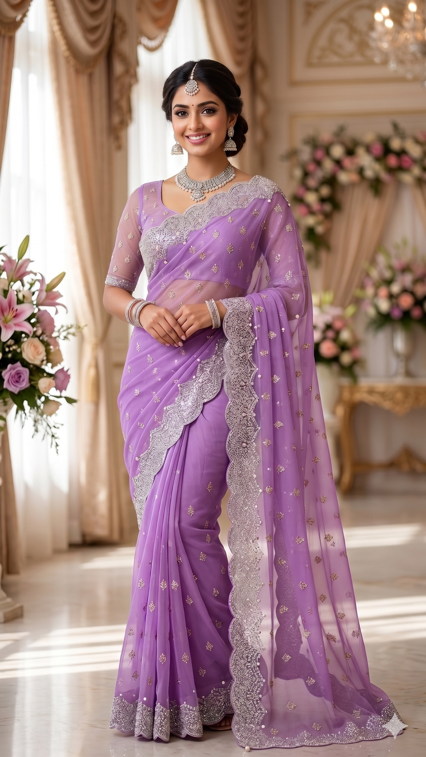 Organza Saree