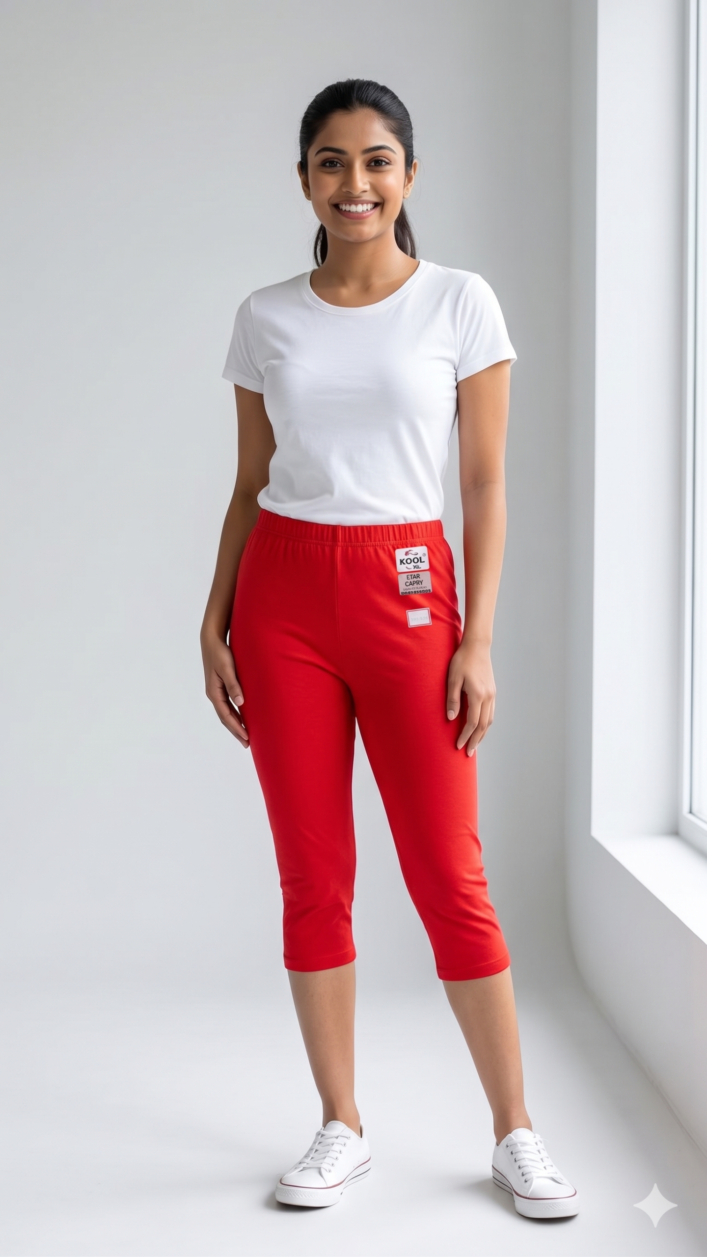capri length leggings