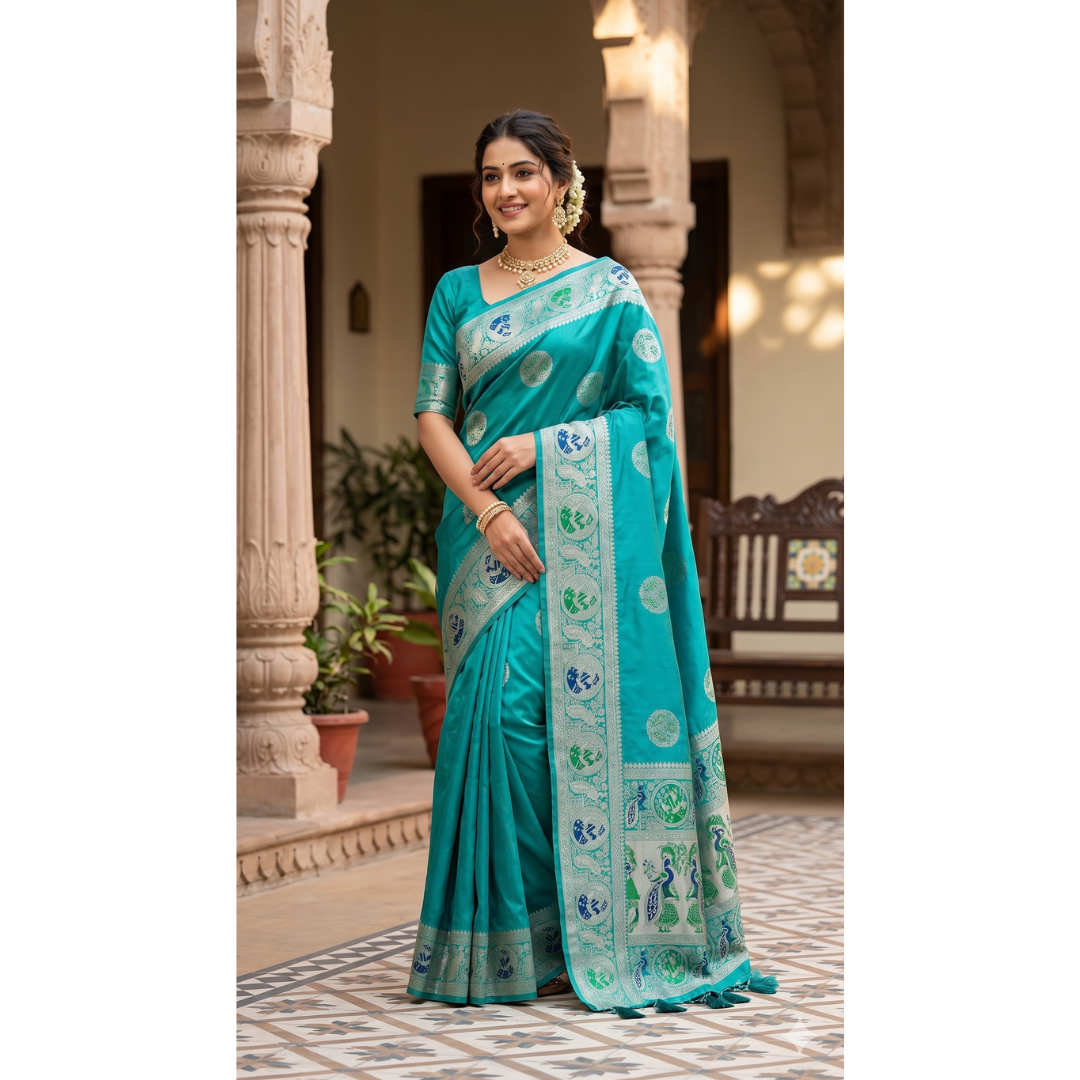 Banarasi silk saree