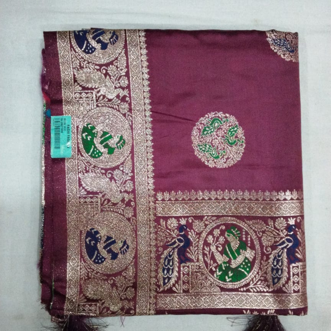 Banarasi silk saree - Image 3
